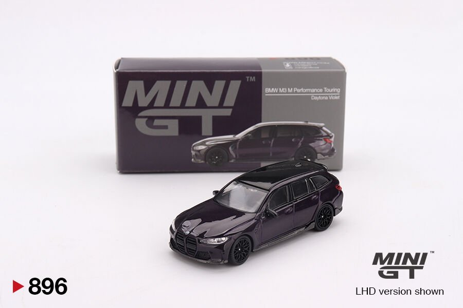 Mini GT 1/64 BMW M3 M Performance Touring Daytona Violet