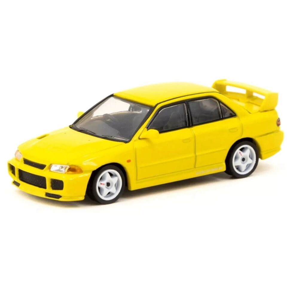 Tarmac Works 1/64 Lancer GSR Evolution ll with Trading Cards