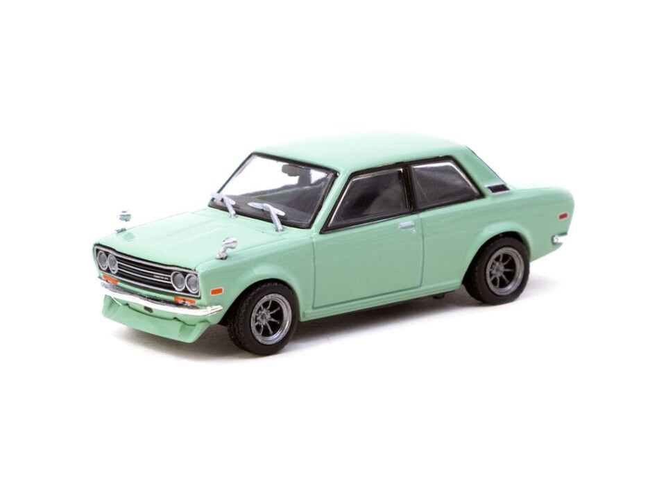 Tarmac Works 1/64 Datsun 510 Light Green