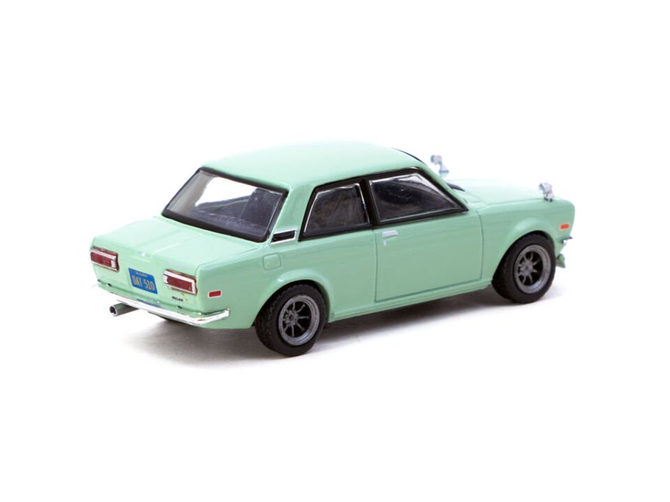 Tarmac Works 1/64 Datsun 510 Light Green