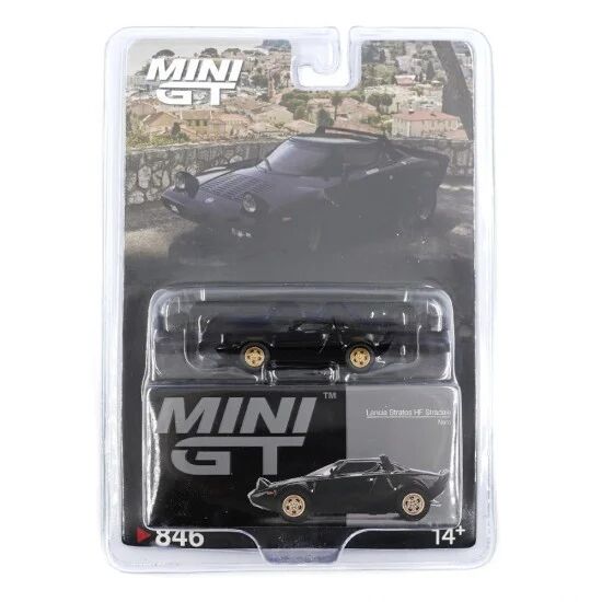 Mini Gt 1:64 Lancia Stratos HF Stradale Nero
