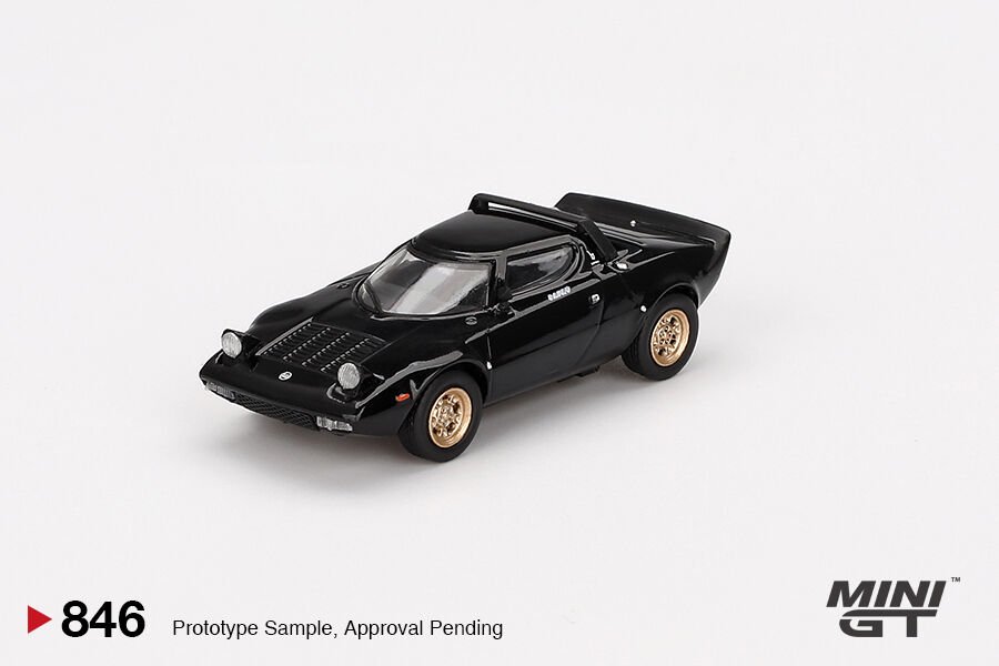 Mini Gt 1:64 Lancia Stratos HF Stradale Nero