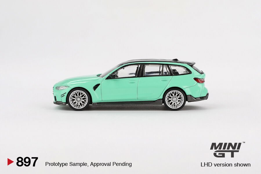 Mini GT 1/64 BMW M3 M Performance Touring Mint Green