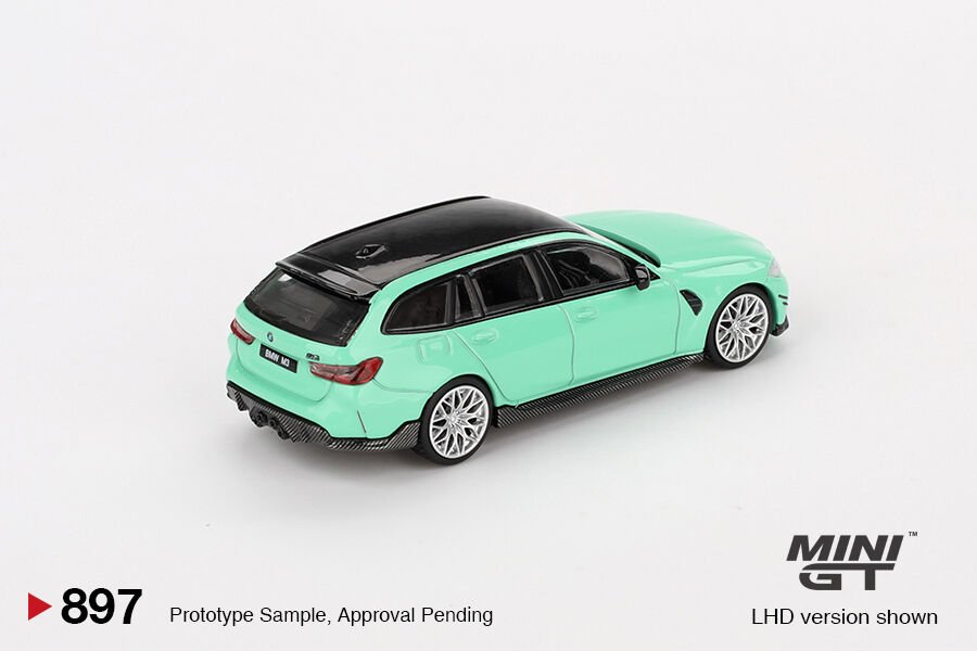 Mini GT 1/64 BMW M3 M Performance Touring Mint Green