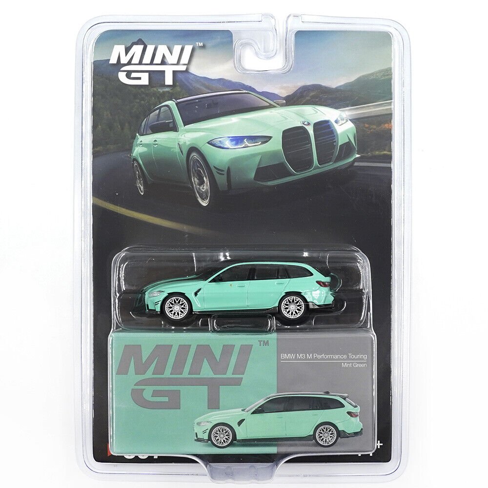 Mini GT 1/64 BMW M3 M Performance Touring Mint Green