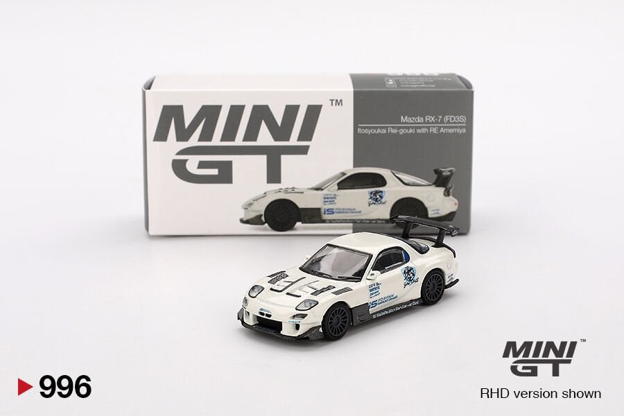 Mini GT 1/64 Mazda RX-7 (FD3S) Itosyoukai Rei-gouki with RE Amemiya