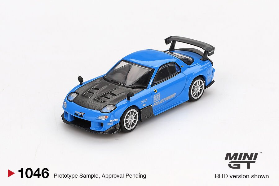 Mini GT 1/64 Mazda RX-7 RE-Amemiya 20B NA 3ROTOR-7 “Ama-san Go”