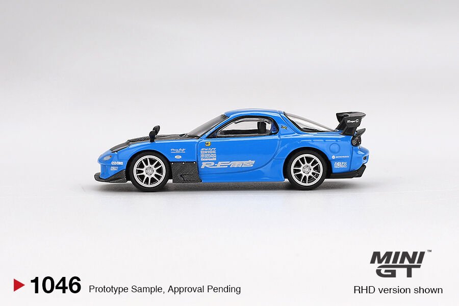 Mini GT 1/64 Mazda RX-7 RE-Amemiya 20B NA 3ROTOR-7 “Ama-san Go”