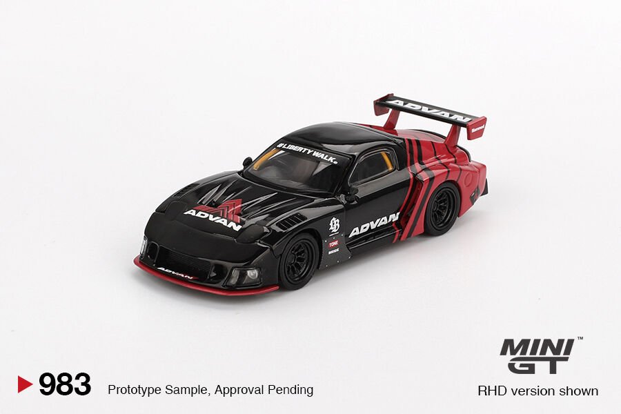 Mini GT 1/64 Mazda RX-7 LB-Super Silhouette Advan