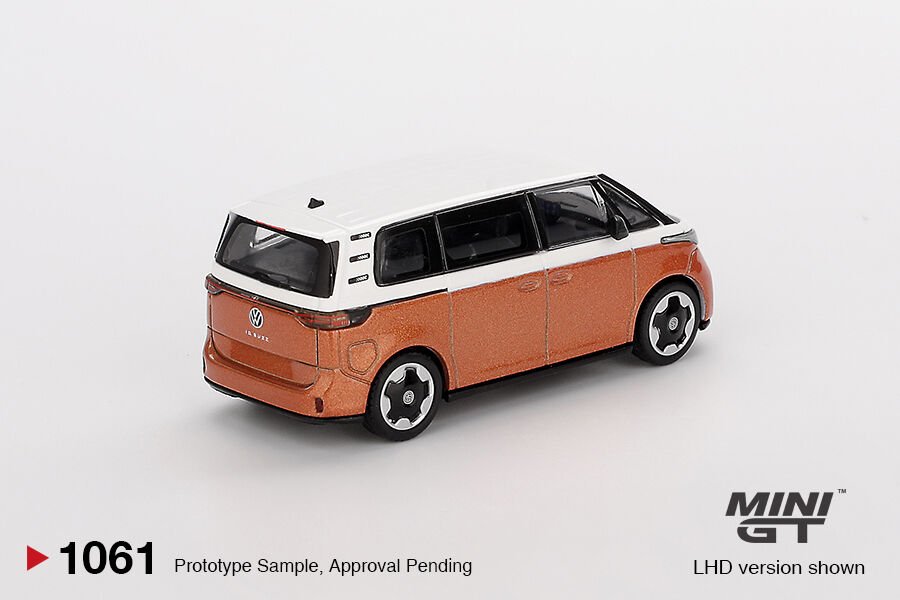 Mini GT 1/64 Volkswagen ID.Buzz Candy White / Energetic Orange