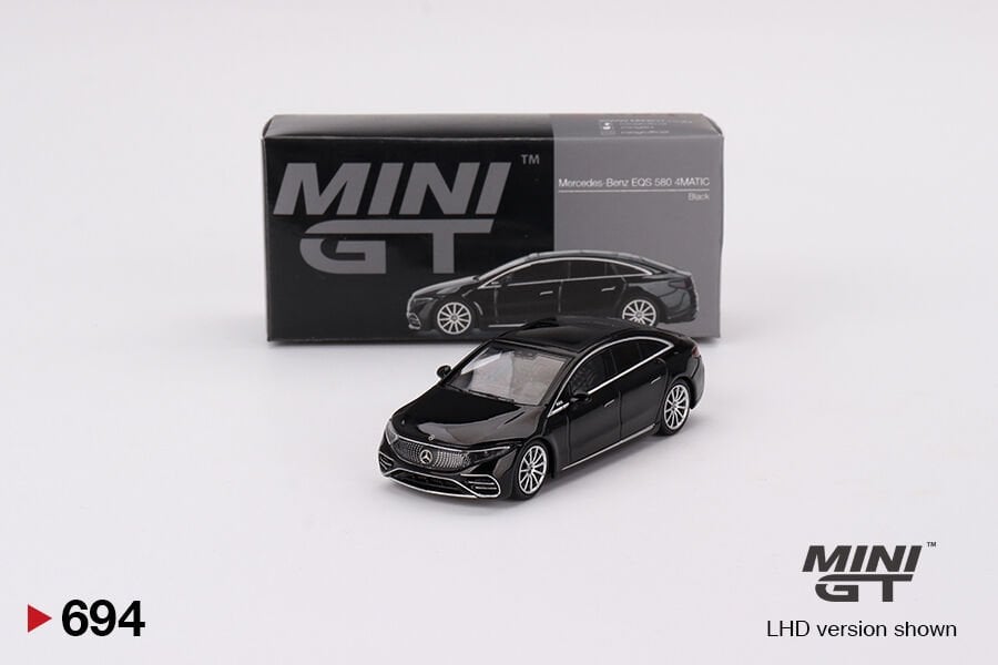 Mini GT 1/64 Mercedes-Benz EQS 580 4MATIC Black