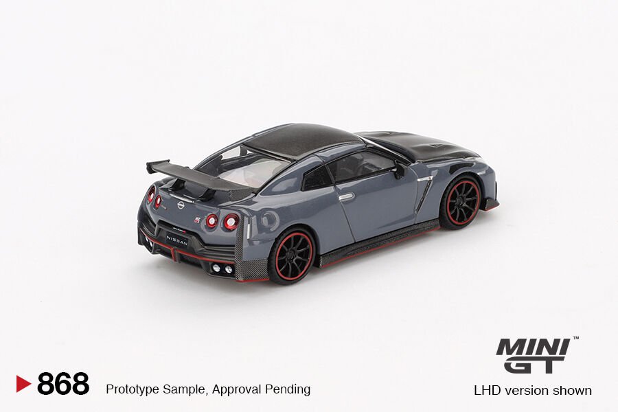 Mini GT 1/64 Nissan GT-R Nismo 2024 NISMO Stealth Gray (BLİSTER)