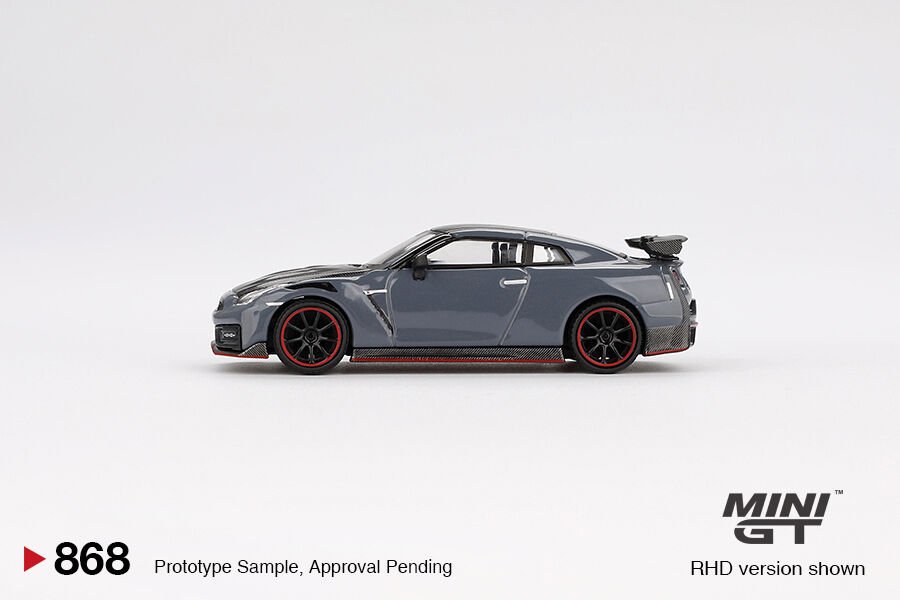 Mini GT 1/64 Nissan GT-R Nismo 2024 NISMO Stealth Gray (BLİSTER)