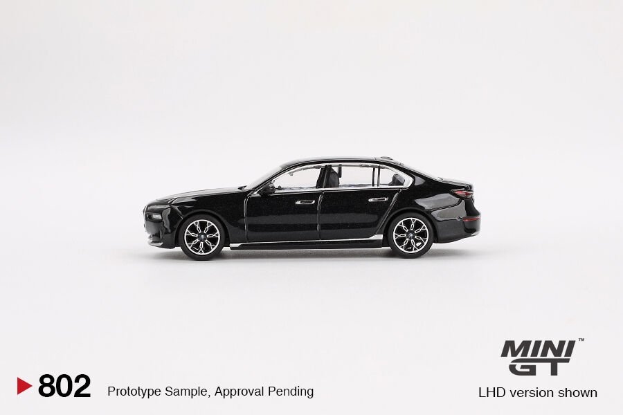 Mini GT 1/64 BMW i7 xDrive60 Black Sapphire (BLİSTER)