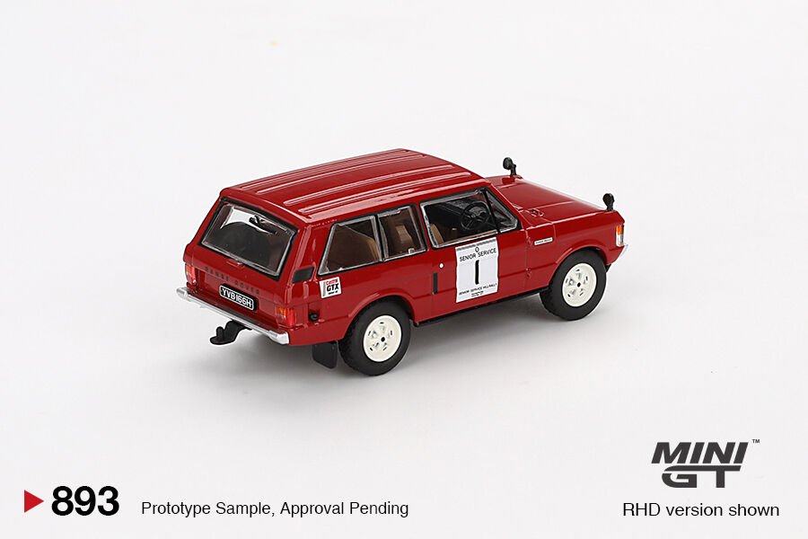 Mini GT 1/64 Range Rover 1971 International Hillrally Winner (BLİSTER)