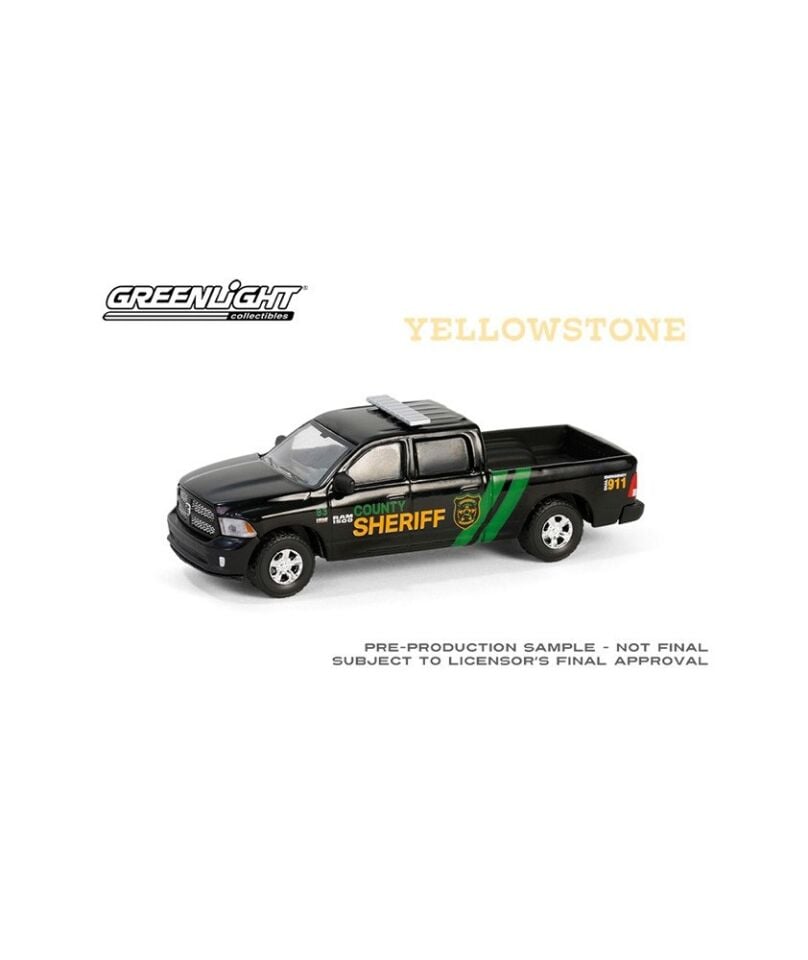 Greenlight 1/64 RAM 1500 (2013) Yellowstone County Sheriff