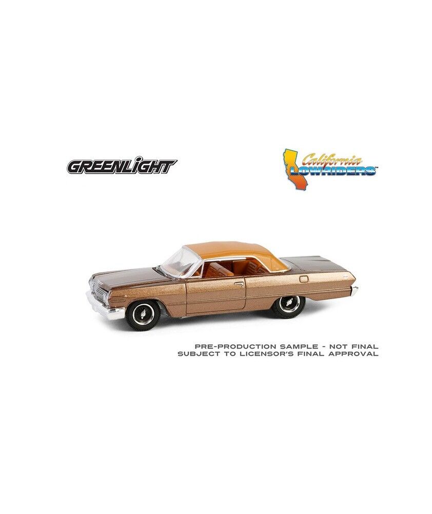 Greenlight 1/64 1963 Chevrolet İmpala Convertible California Lowriders