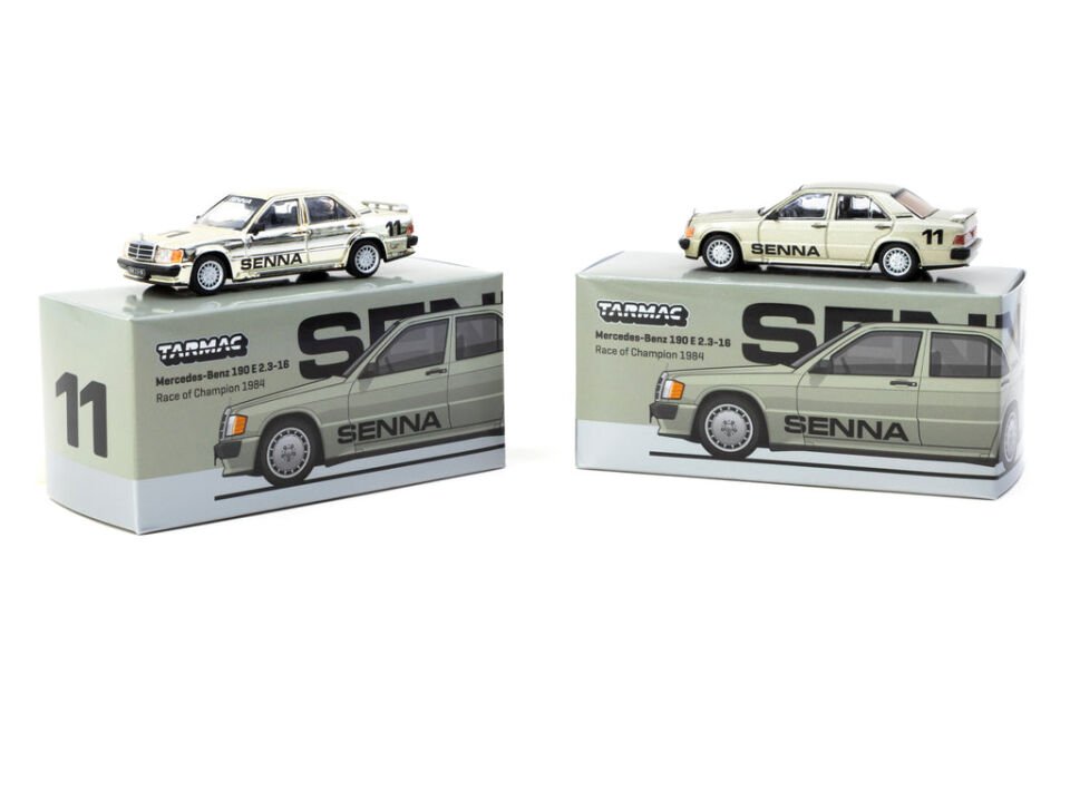 Tarmac Works 1/64 Mercedes-Benz 190 E 2.3-16 Race of Champion 1984 #11