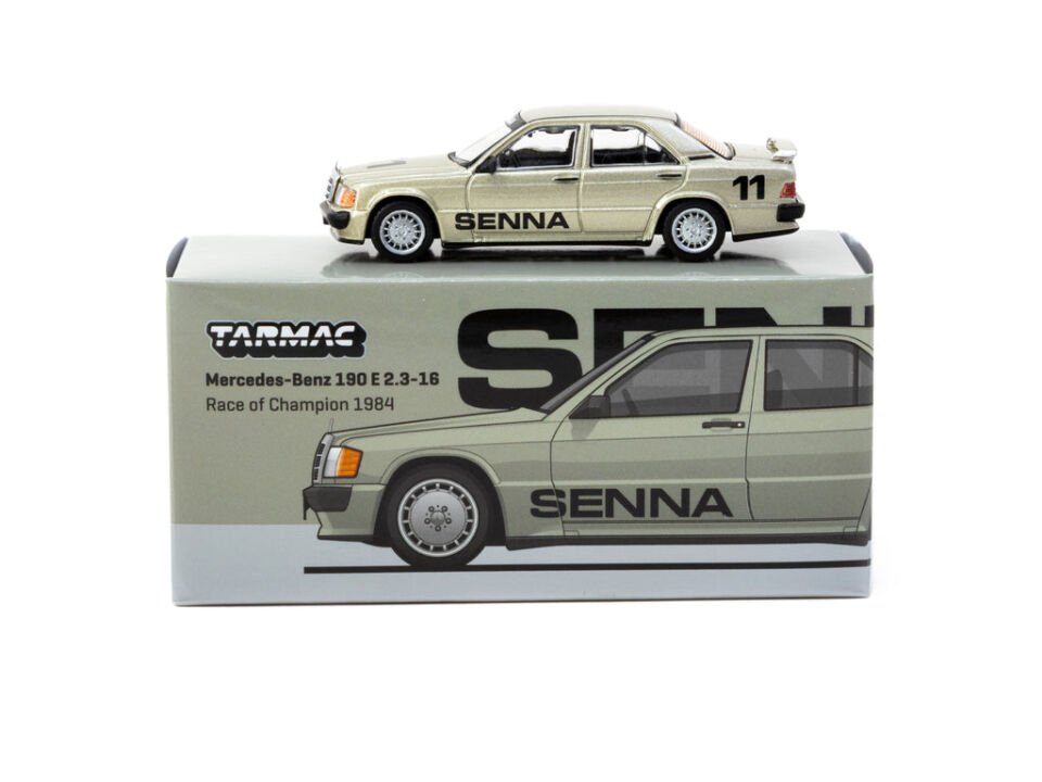 Tarmac Works 1/64 Mercedes-Benz 190 E 2.3-16 Race of Champion 1984 #11