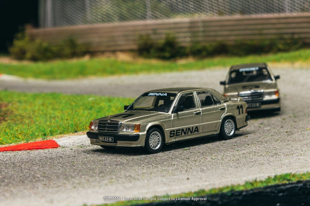 Tarmac Works 1/64 Mercedes-Benz 190 E 2.3-16 Race of Champion 1984 #11