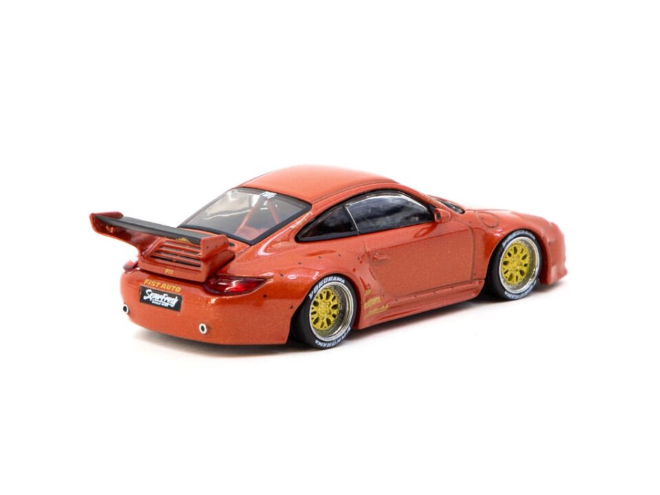 Tarmac Works 1/64 Old & New 997 Red Metallic