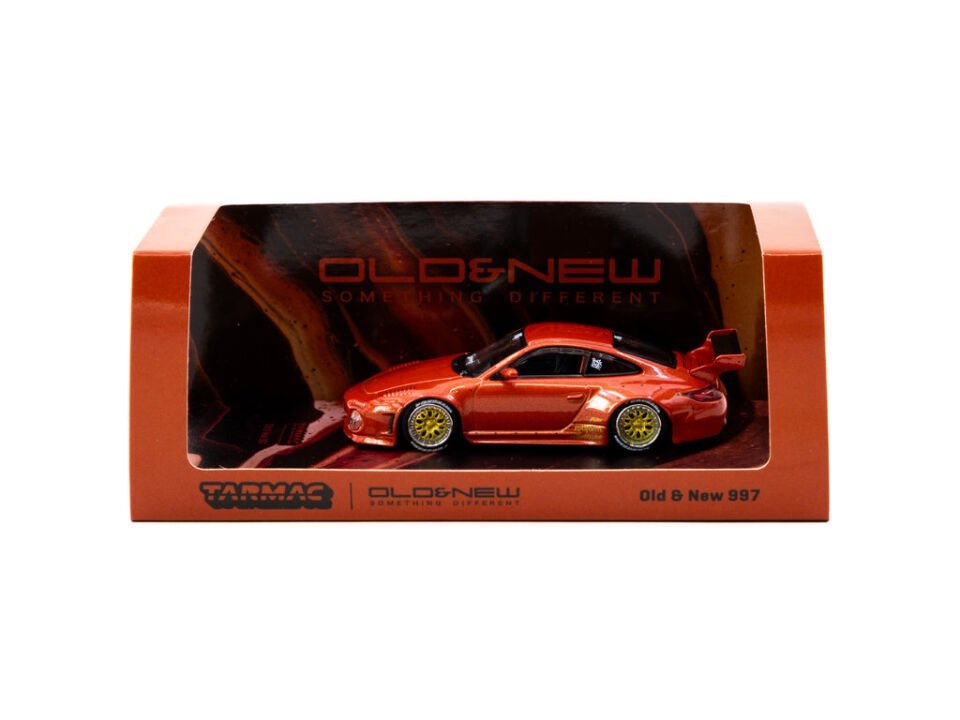 Tarmac Works 1/64 Old & New 997 Red Metallic
