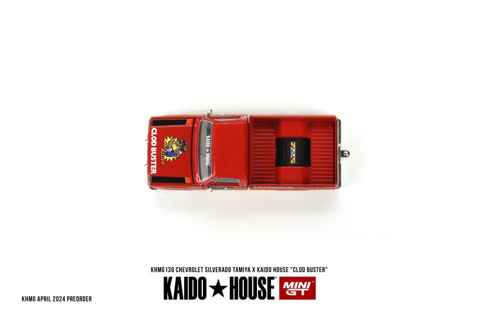 Kaido House X Mini Gt 1/64 Chevrolet Silverado TAMIYA x KAIDO HOUSE ''Clod Buster''
