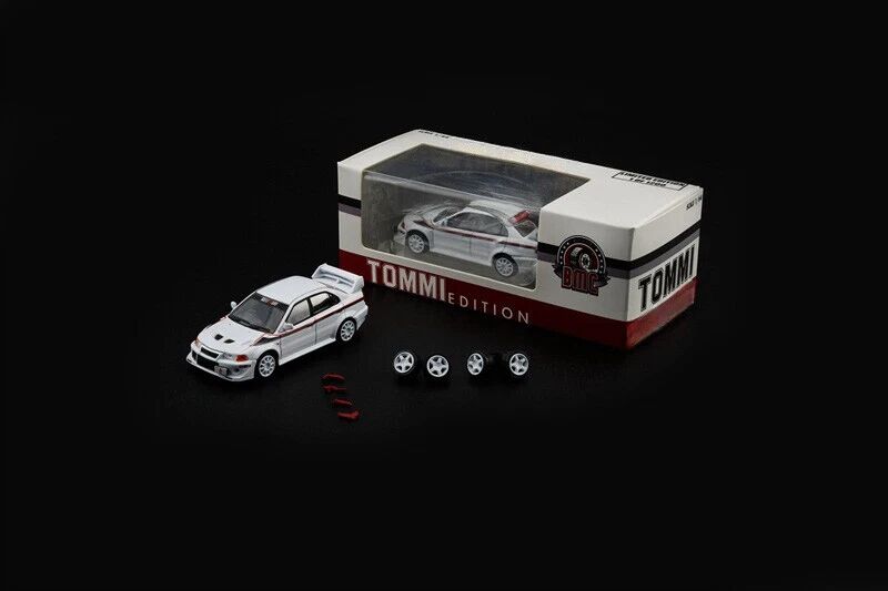 BM Creations 1/64 Mitsubishi Lancer EVO 6.5 Tommi Edition (Beyaz)