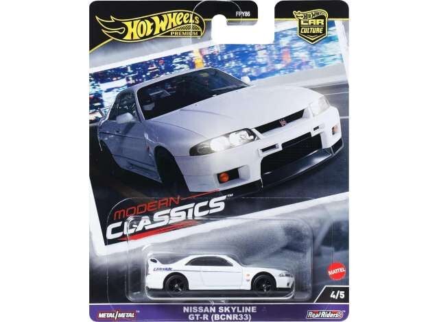 (ÖN SİPARİŞ) Hot Wheels Premium 1/64 Nissan Skyline GT-R (BCNR33)