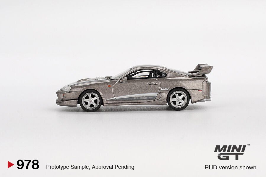 Mini GT 1/64 Toyota Supra VeilSide Combat V-II Combat Grey