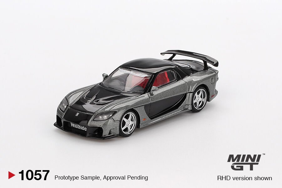 Mini GT 1/64 Mazda RX-7 VeilSide Fortune Grey (BLİSTER)