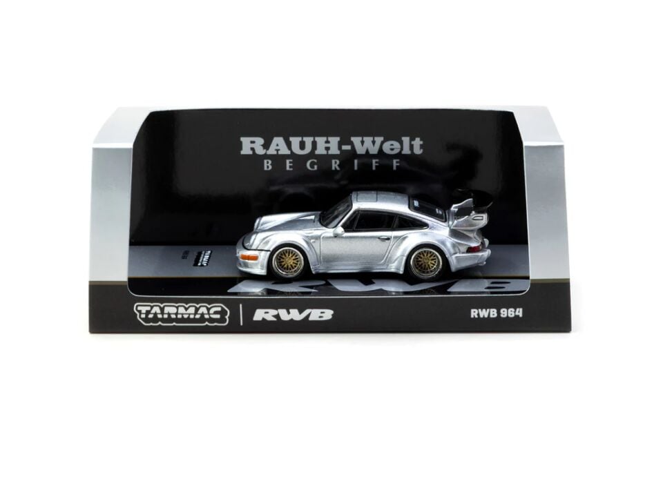 Tarmac Works 1/64 Porsche RWB 964 Silver