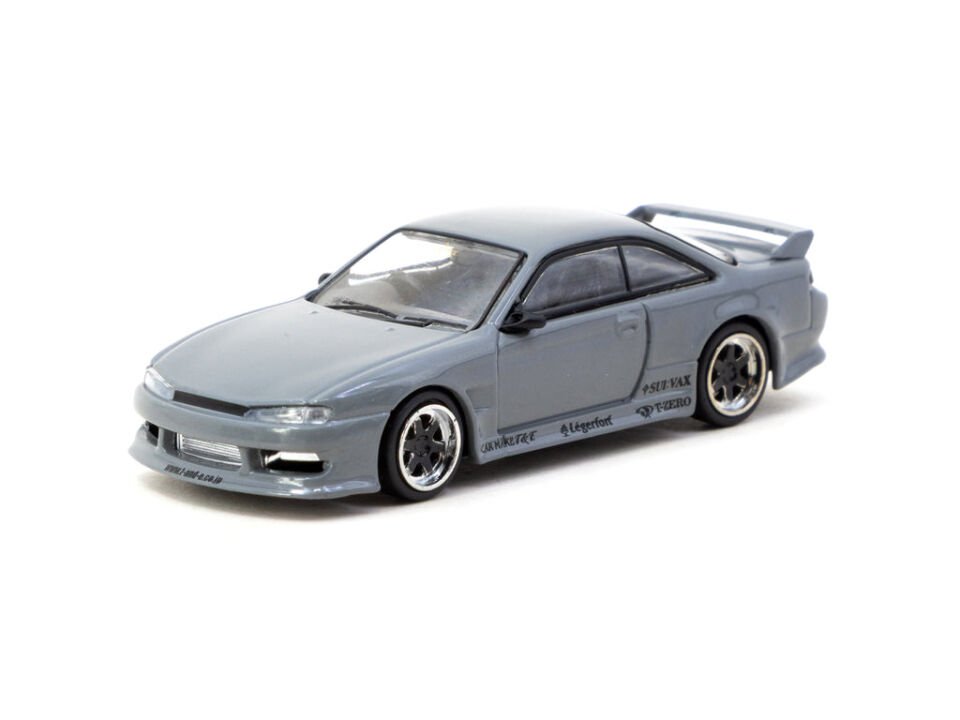 Tarmac Works 1/64 VERTEX Silvia (S 14) Grey