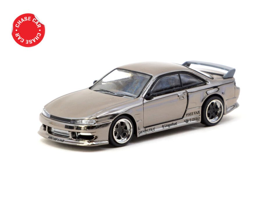 Tarmac Works 1/64 VERTEX Silvia (S 14) Grey