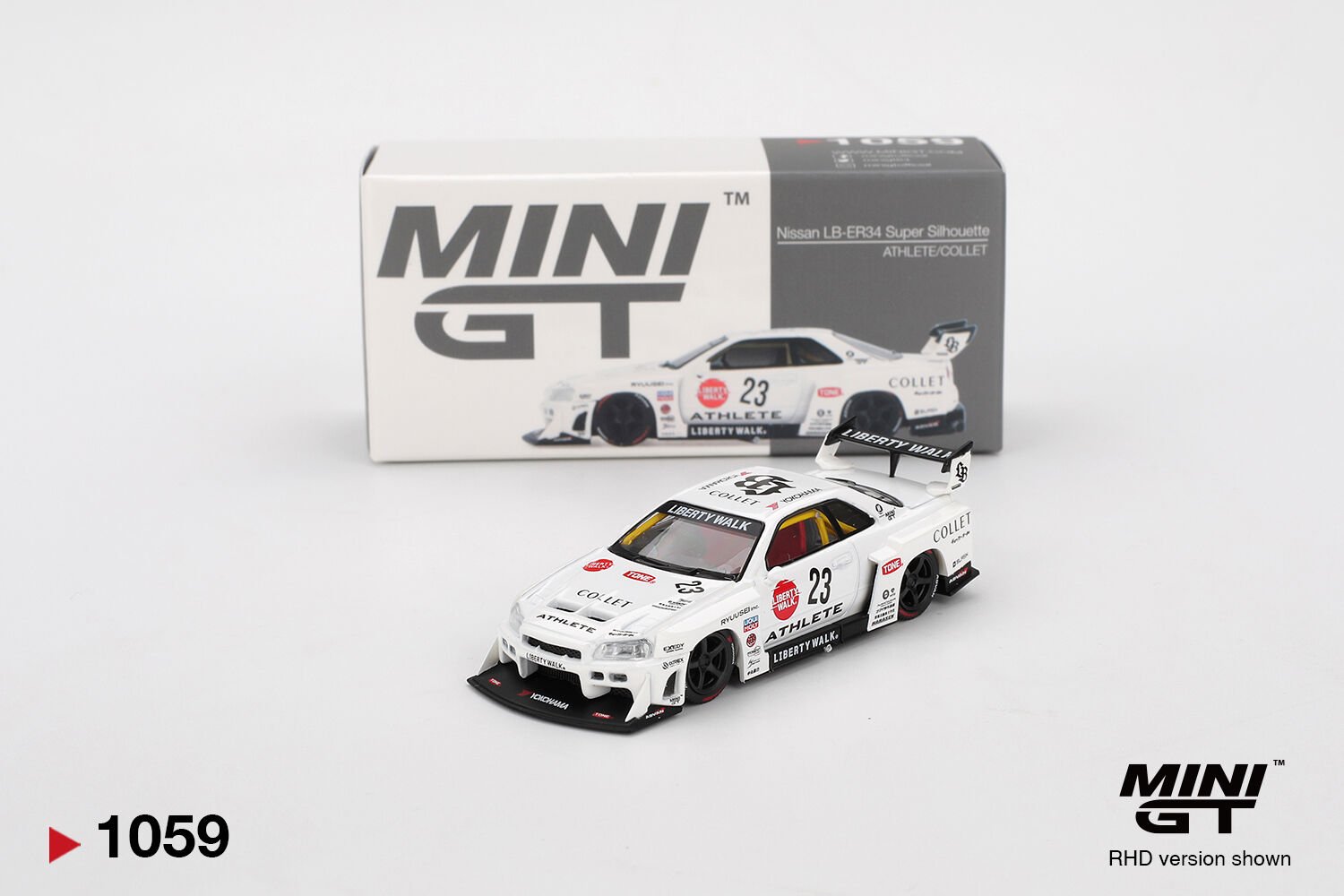Mini GT 1/64 Nissan LB-ER34 Super Silhouette