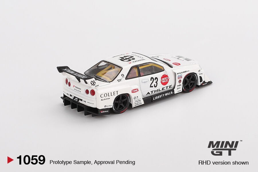 Mini GT 1/64 Nissan LB-ER34 Super Silhouette