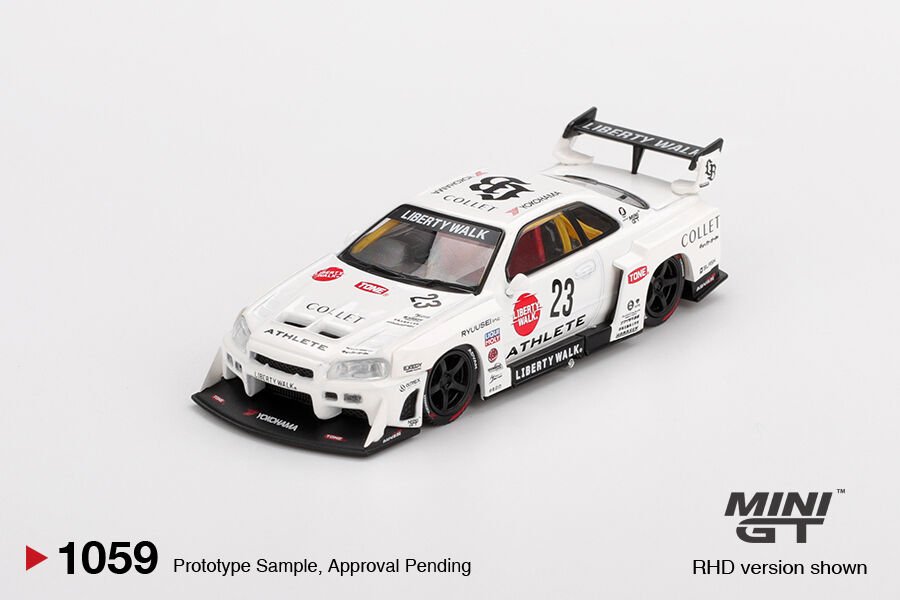 Mini GT 1/64 Nissan LB-ER34 Super Silhouette