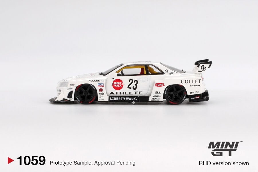 Mini GT 1/64 Nissan LB-ER34 Super Silhouette