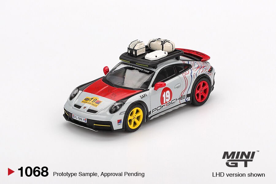 Mini GT 1/64 Porsche 911 Dakar ''Uncle Rally''(BLİSTER PAKET)