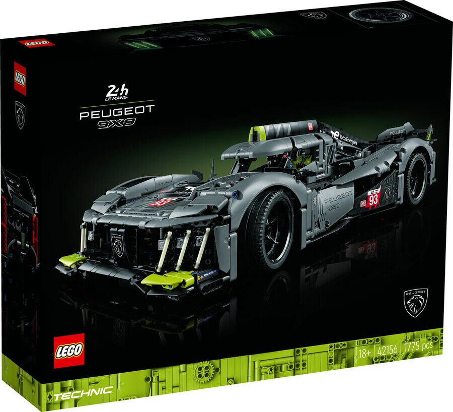 LEGO Technic PEUGEOT 9X8 24H Le Mans Hybrid Hypercar