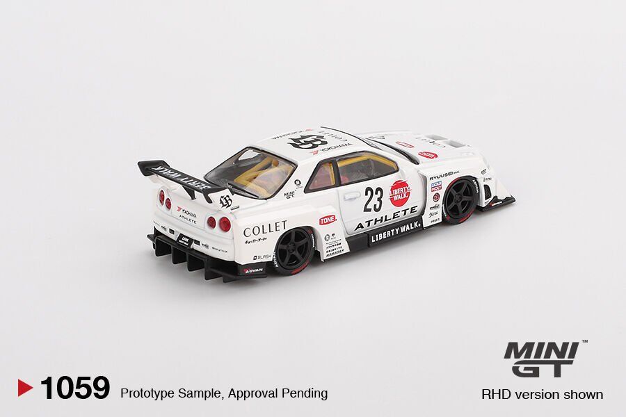 Mini GT 1/64 Nissan LB-ER34 Super Silhouette (BLİSTER)