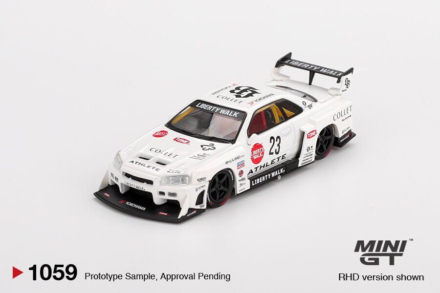 Mini GT 1/64 Nissan LB-ER34 Super Silhouette (BLİSTER)