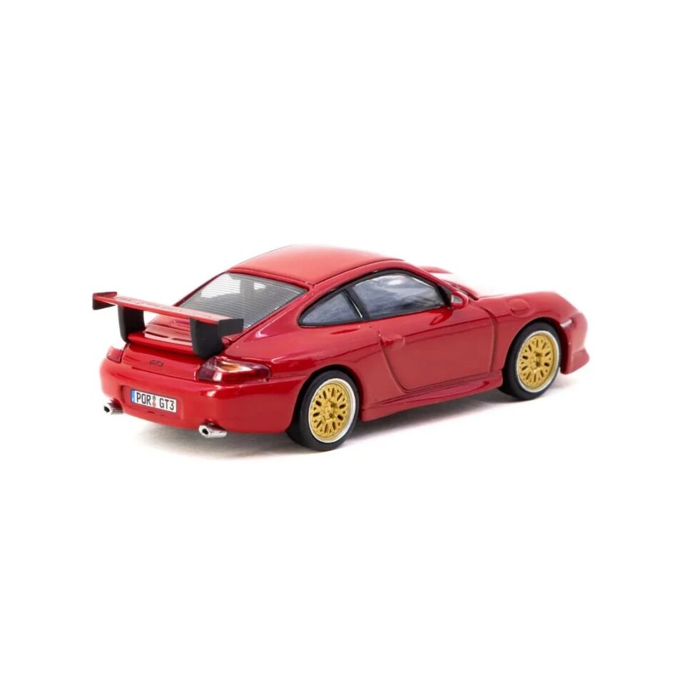 Tarmac Works 1/64 Porsche 911 GT3 type 996 Red