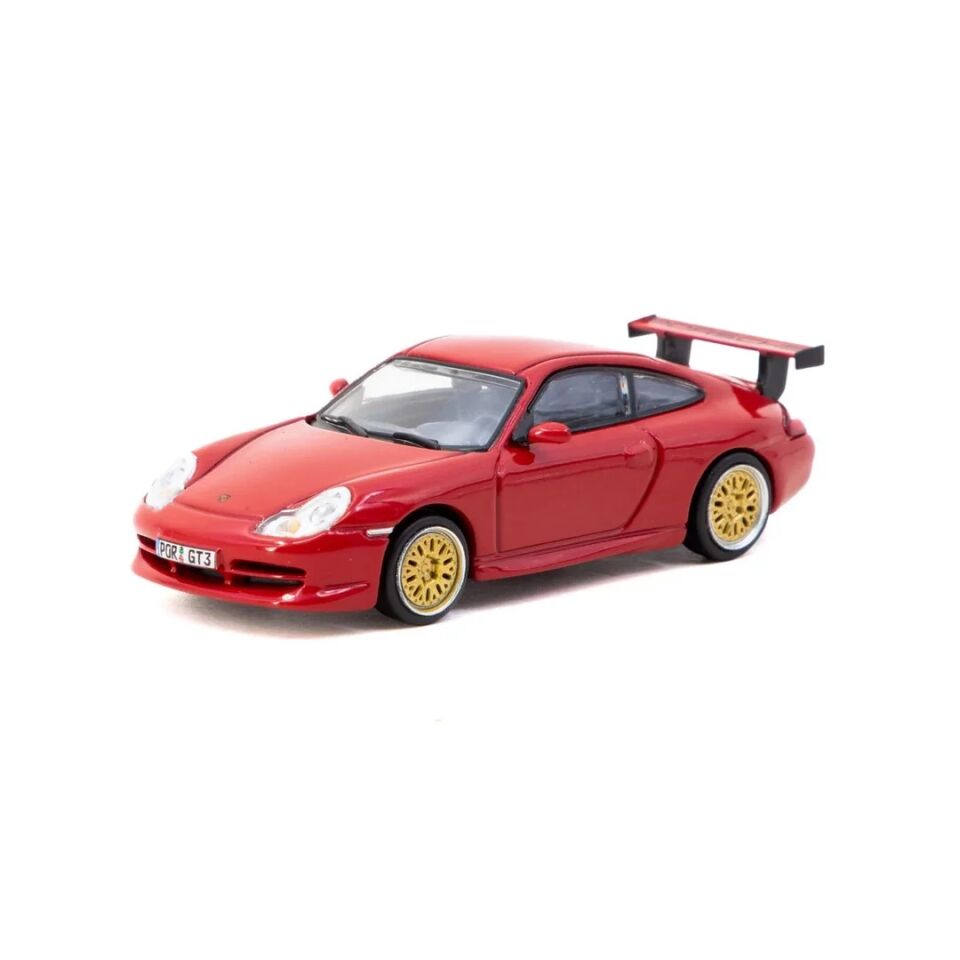 Tarmac Works 1/64 Porsche 911 GT3 type 996 Red