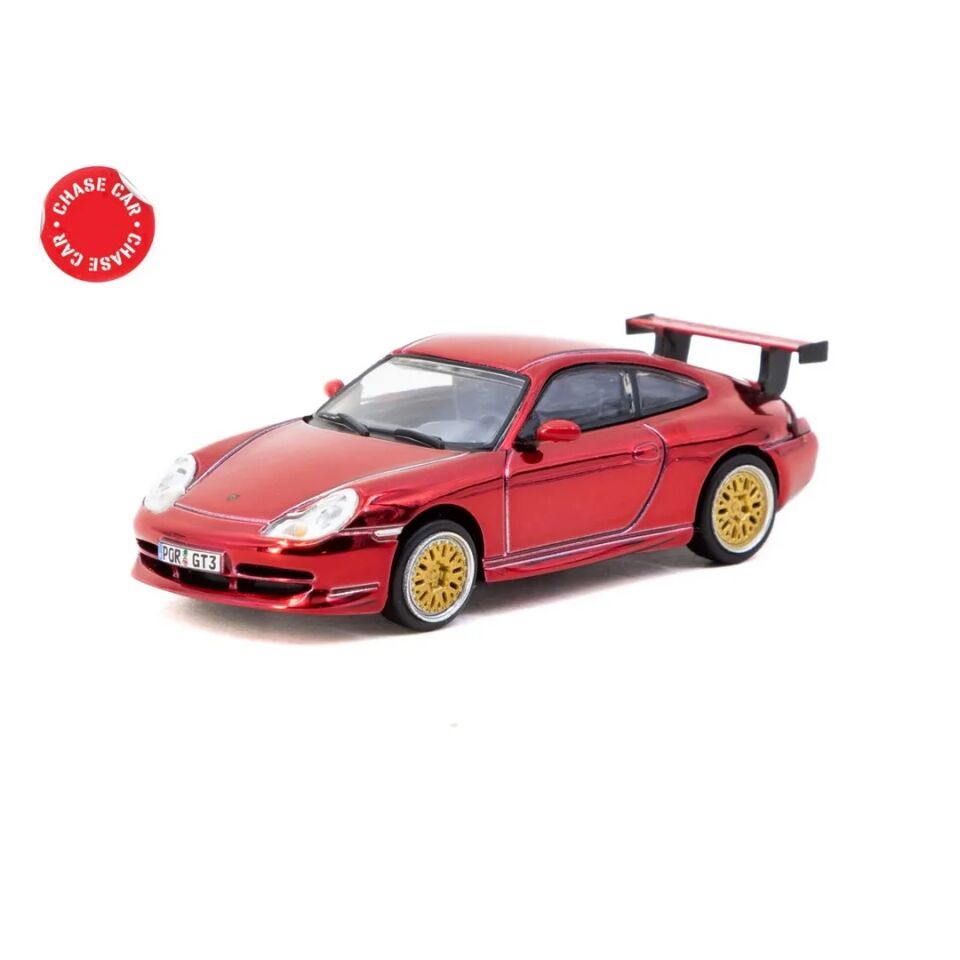Tarmac Works 1/64 Porsche 911 GT3 type 996 Red
