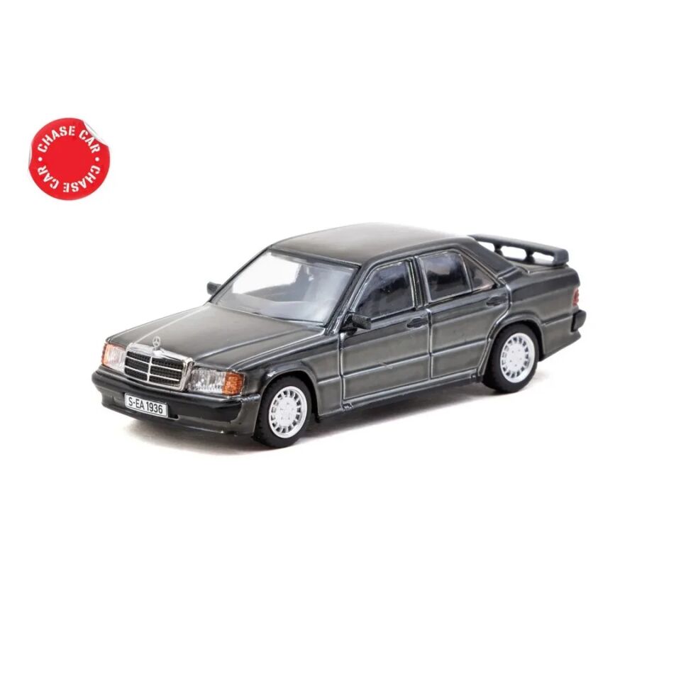 Tarmac Works 1/64 Mercedes-Benz 190 E 2.3-16 Blue-Black metallic