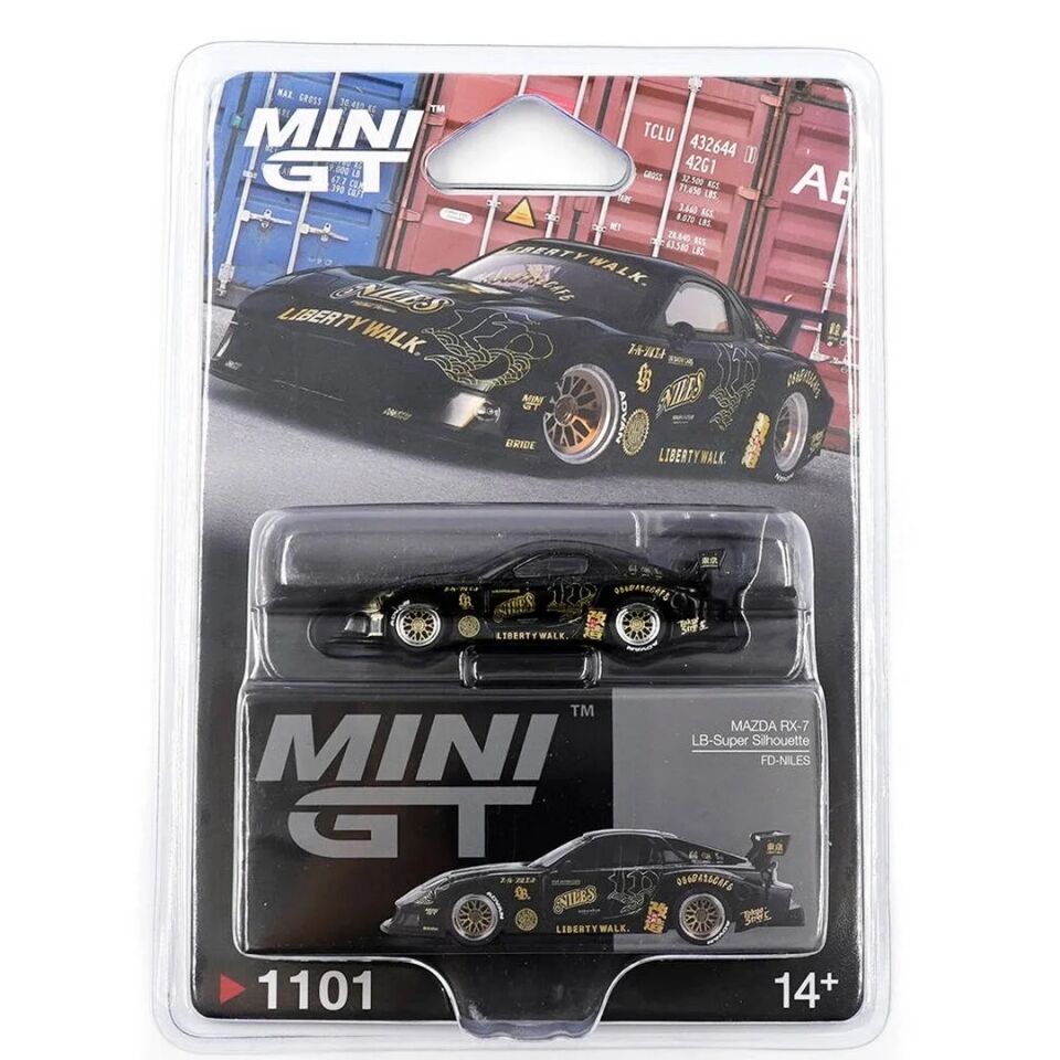 Mini GT 1/64 MAZDA RX-7 LB-Super Silhouette FD-NILES - (BLİSTER)
