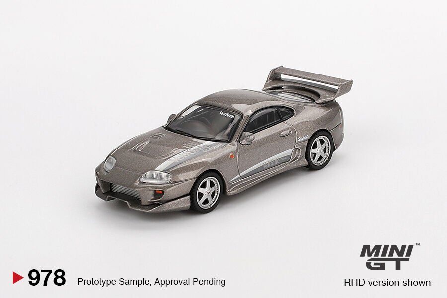 Mini GT 1/64 Toyota Supra VeilSide Combat V-II Combat Grey(BLİSTER)