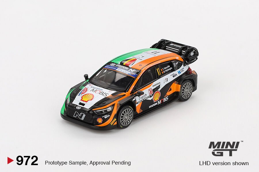 Mini GT 1/64 Hyundai i20 N Rally1 Power Stage Winner