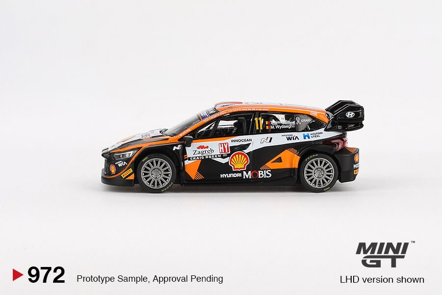Mini GT 1/64 Hyundai i20 N Rally1 Power Stage Winner